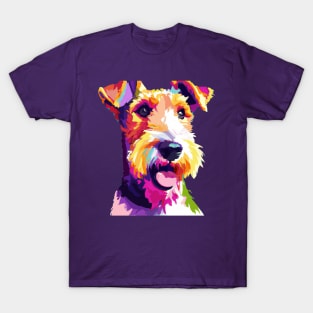 Wire Fox Terrier Pop Art - Dog Lover Gifts T-Shirt